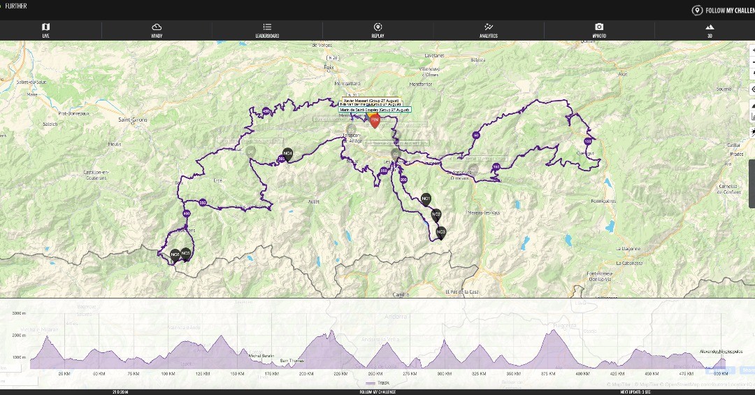 LIVE: @furtherjournal weekend #4 incl last years winner @jamesmarkhayden !....#WeAreFurther#dotwatching #trackingmap #traceurgps #geolocation #baliseg...