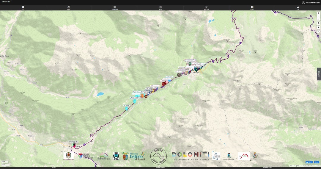 LIVE: @radrace Tour de Friends V Italy! Over 225 riders are taking on 4 epic stages in Italy.